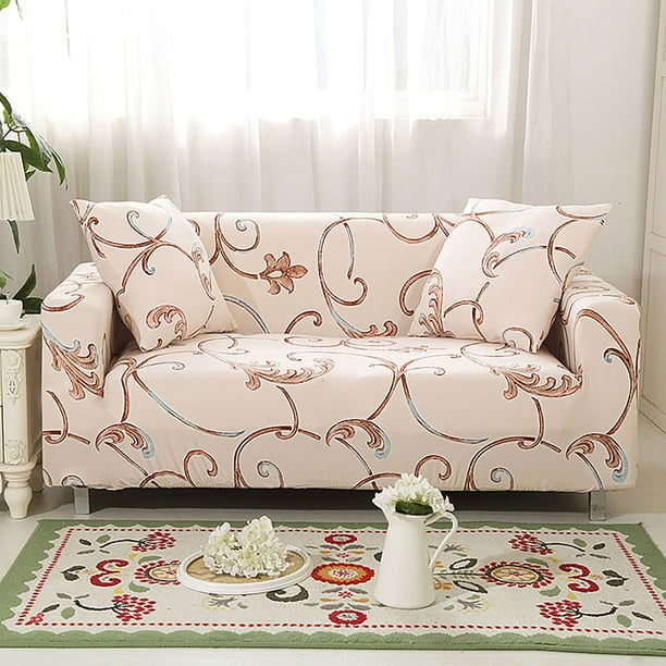 Sofa Covers Multicolored 2//3 Seater Slipcover Stretch Settee Protective Decor